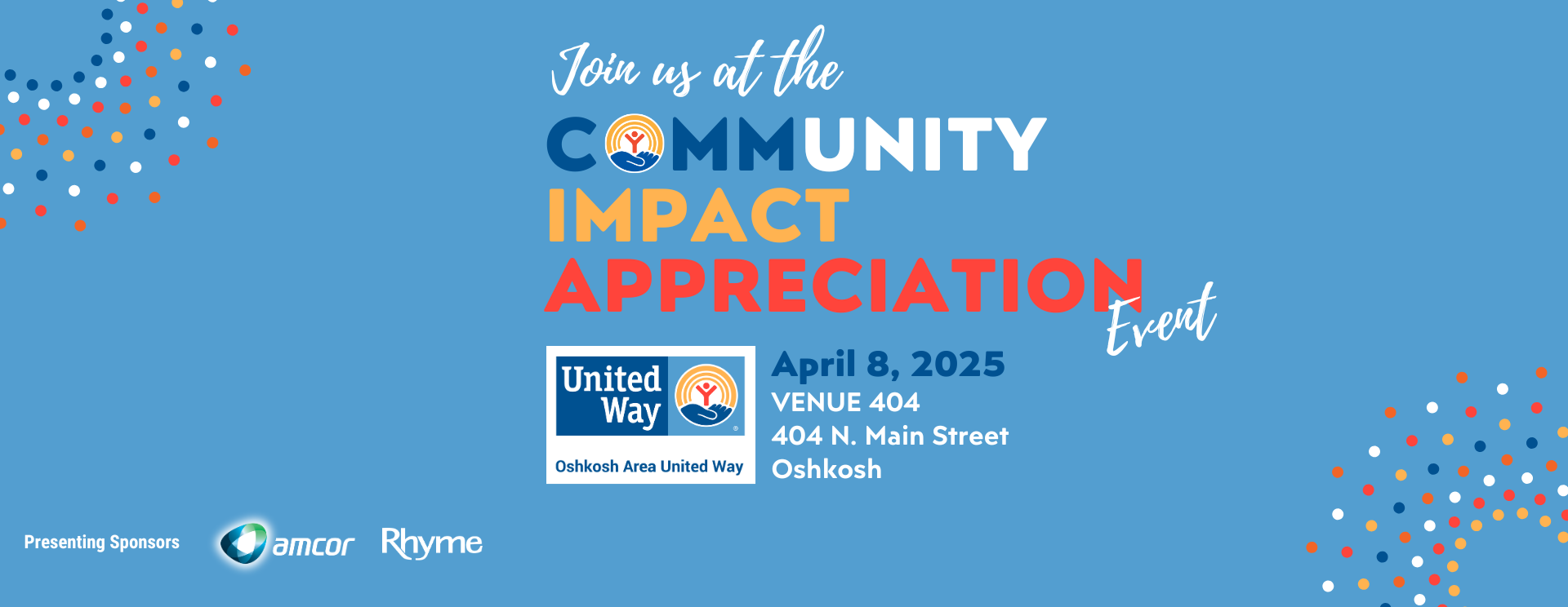 Community Impact Appreciation Event